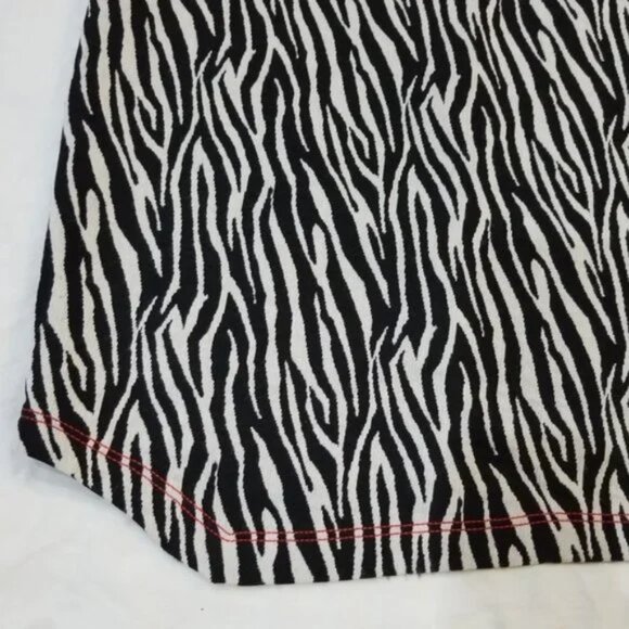 Yoana Baraschi zebra pencil skirt women's size 2 (U9) - Picture 3 of 5
